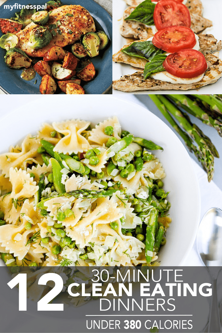 12 Thirty-Minute Clean Eating Dinners Under 380 Calories